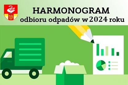 Ikona logo Harmonogram odbioru odpadów w roku 2024